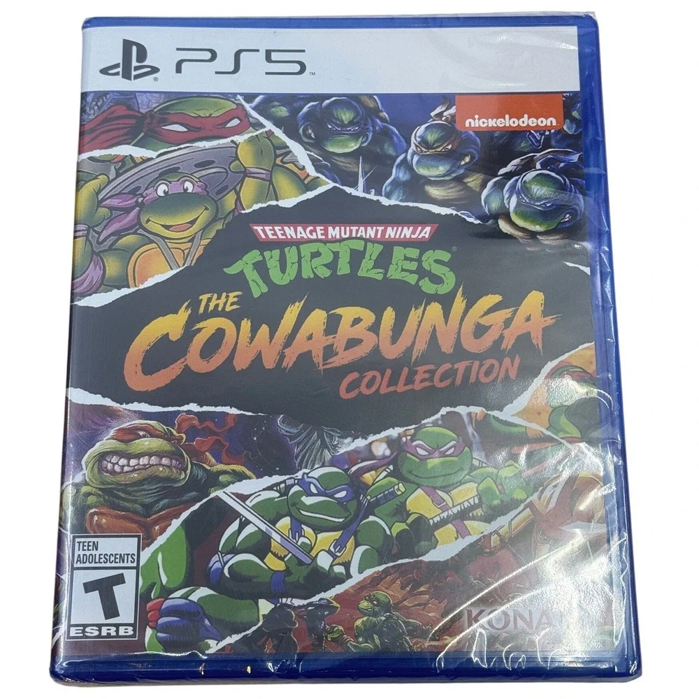 Teenage Mutant Ninja Turtles The Cowabunga Collection Sony PS5 Konami Sealed